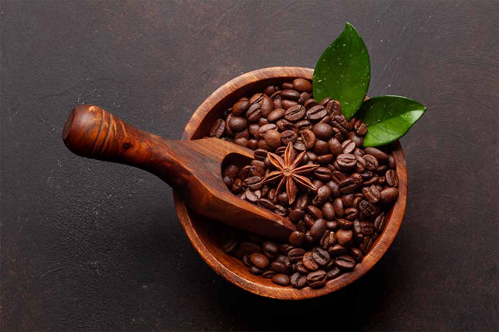 Fresh Coffee with Croissant